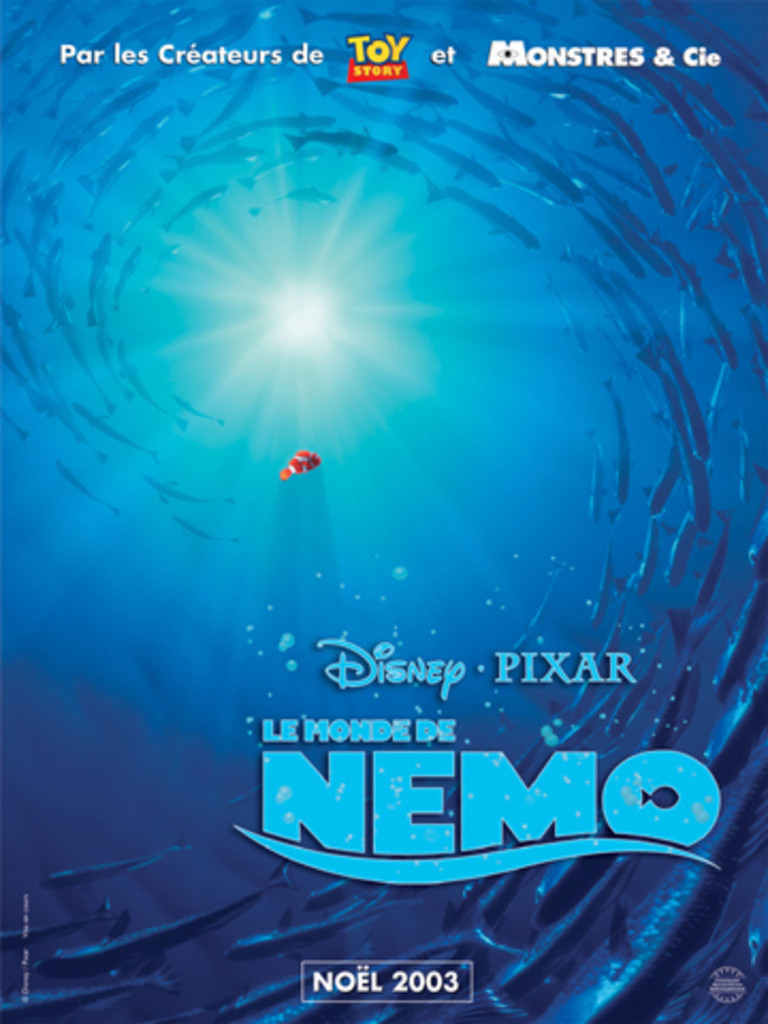 affiche Le Monde de Nemo