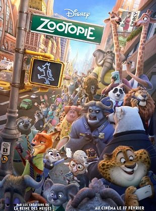 affiche Zootopie